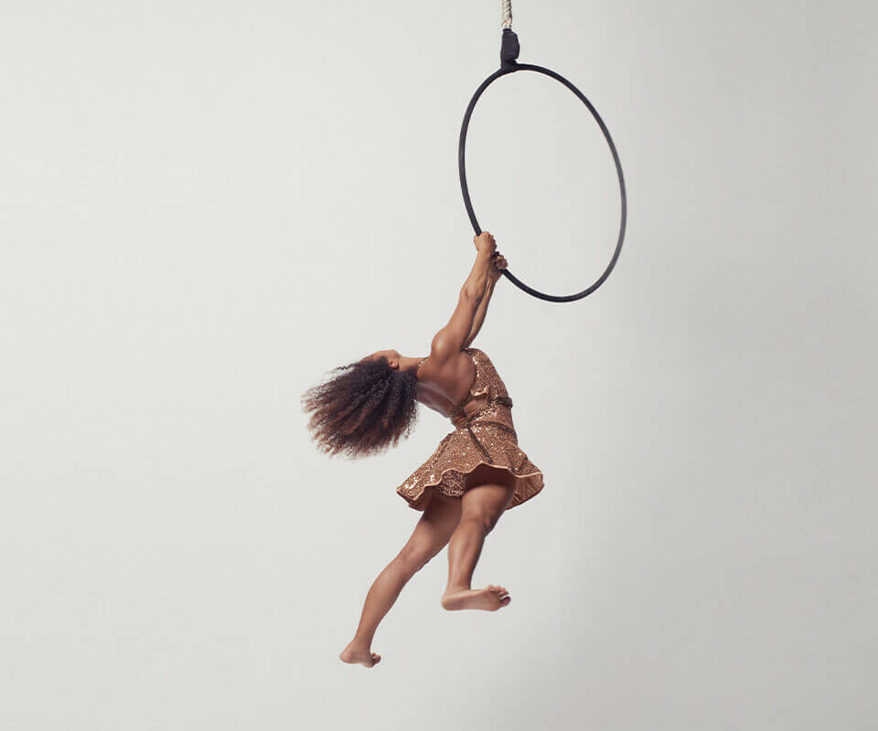 Aerial hoop