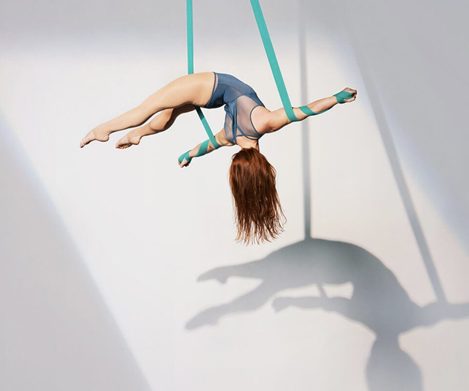 Aerial Straps Level 2 National Centre for Circus Arts National